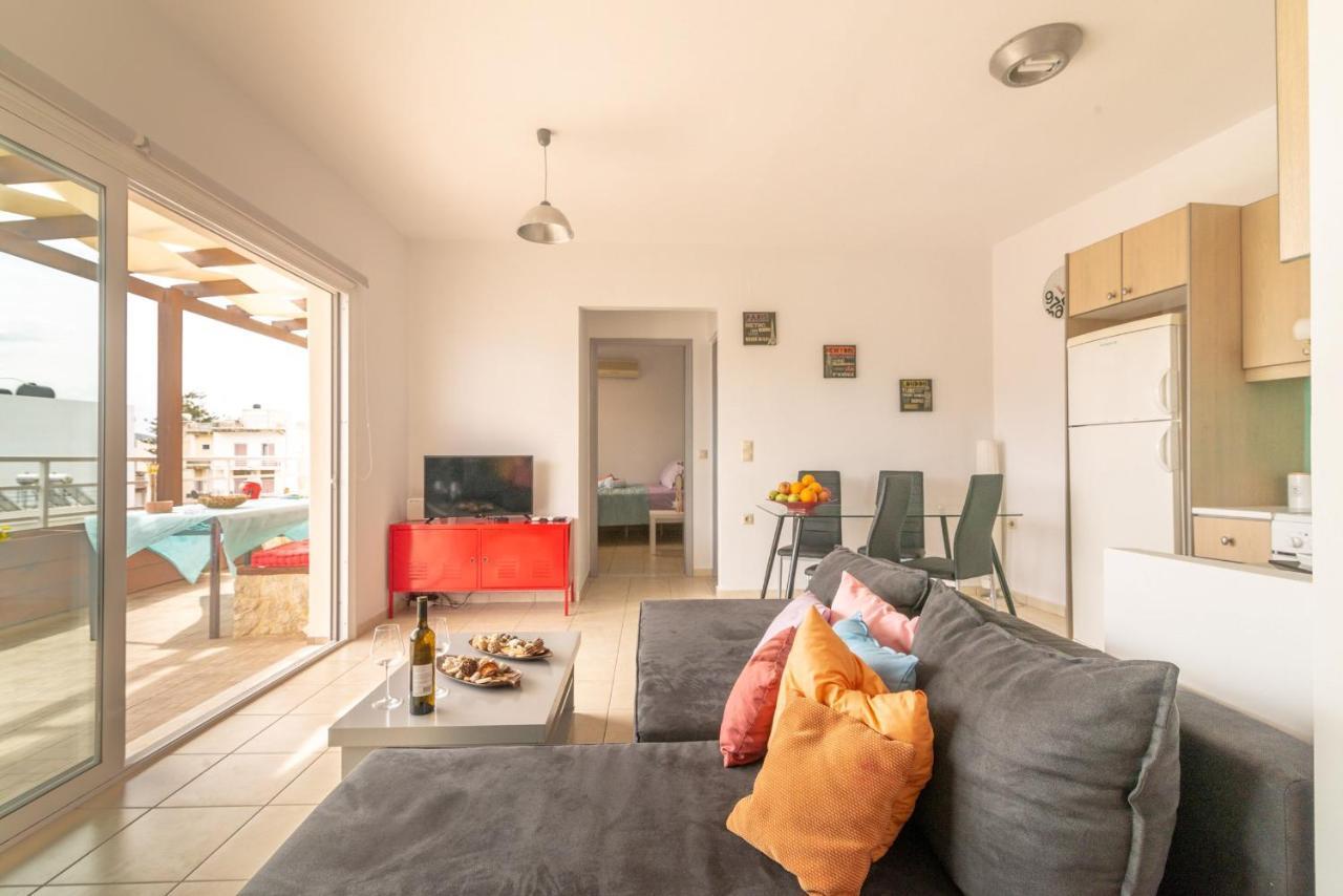 Penthouse Apartment In Downtown With Seaview イラクリオン エクステリア 写真