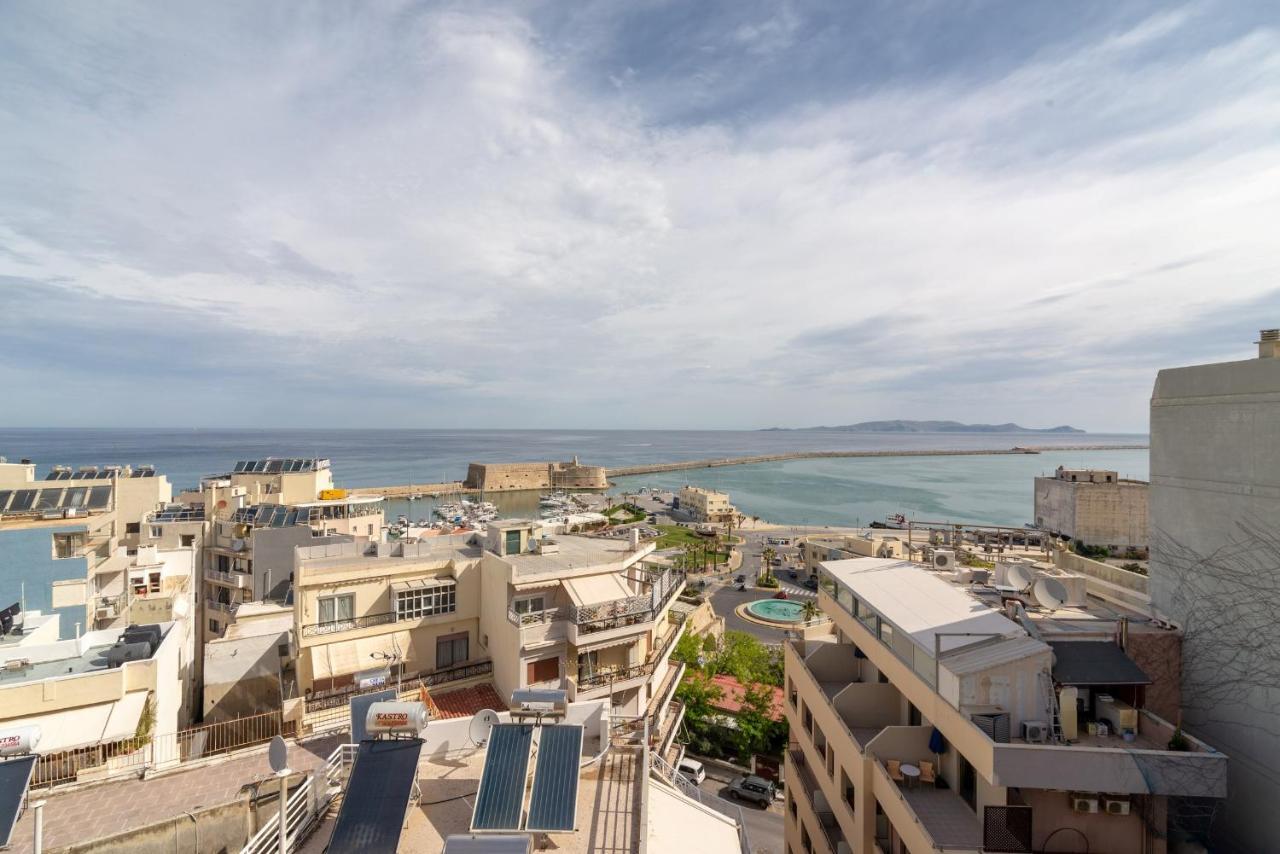 Penthouse Apartment In Downtown With Seaview イラクリオン エクステリア 写真