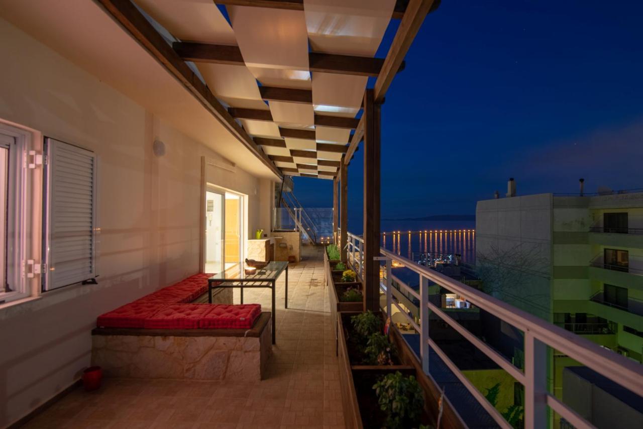 Penthouse Apartment In Downtown With Seaview イラクリオン エクステリア 写真